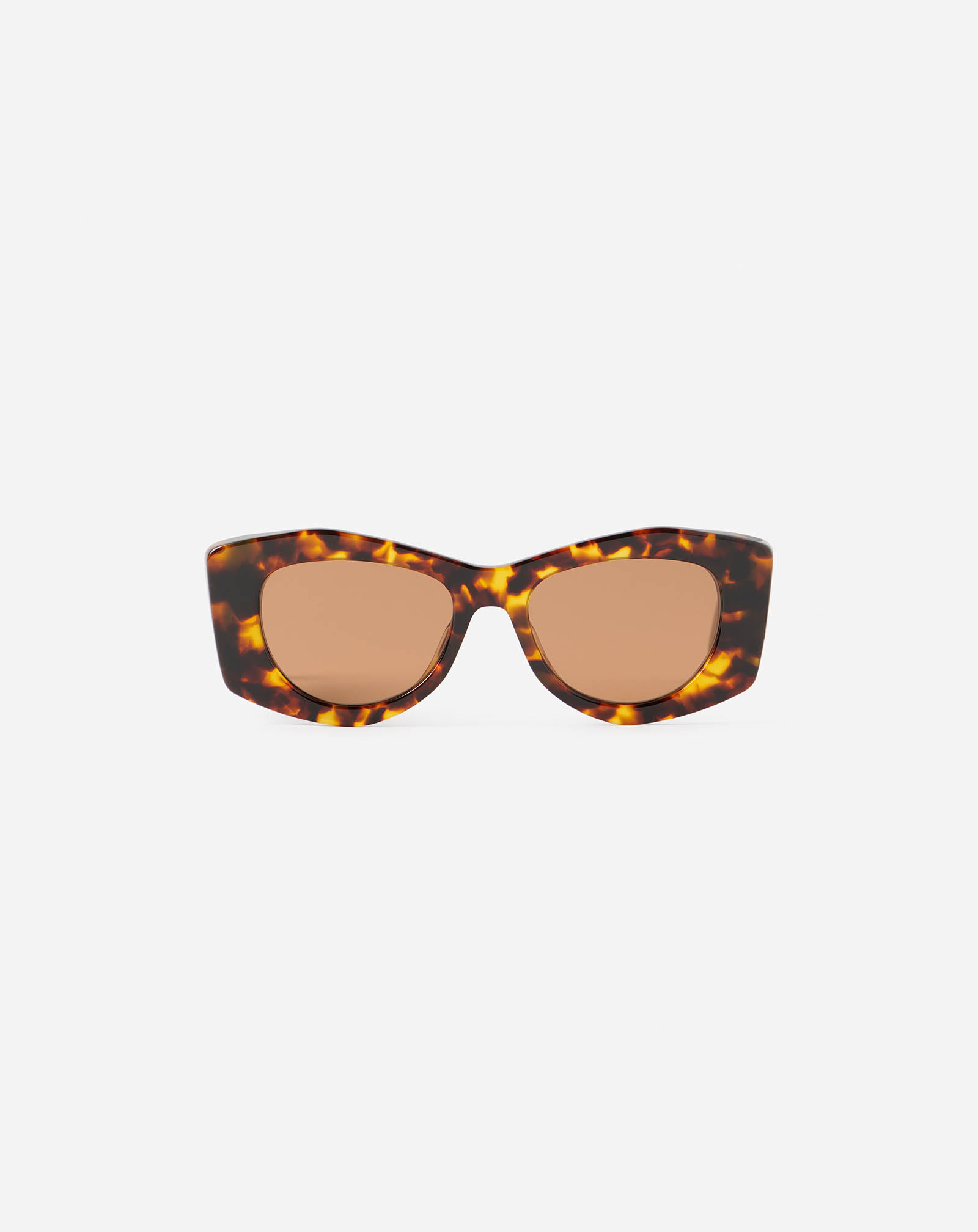 Lanvin Curb Sunglasses For Women In Brown