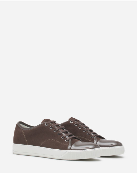 DBB1 LEATHER AND SUEDE SNEAKERS