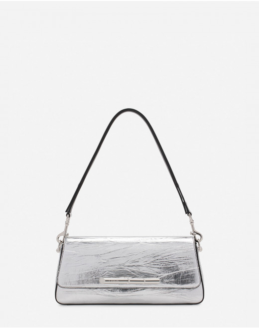 SÉQUENCE BY LANVIN BAGUETTE BAG IN METALLIC LEATHER