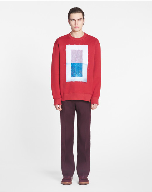 CLASSIC SWEATSHIRT WITH AN ARCHIVES PRINT