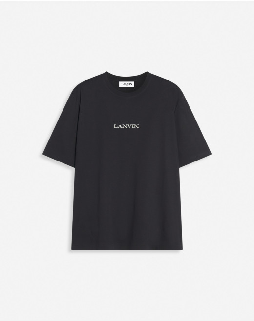 LANVIN EMBROIDERED CLASSIC T-SHIRT