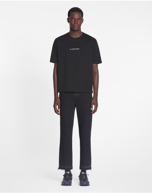 LANVIN EMBROIDERED CLASSIC T-SHIRT