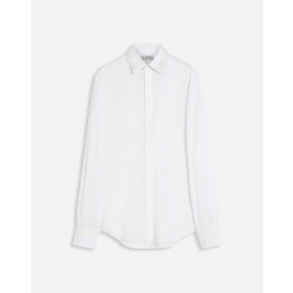 Shirt With Grosgrain Details White | Lanvin