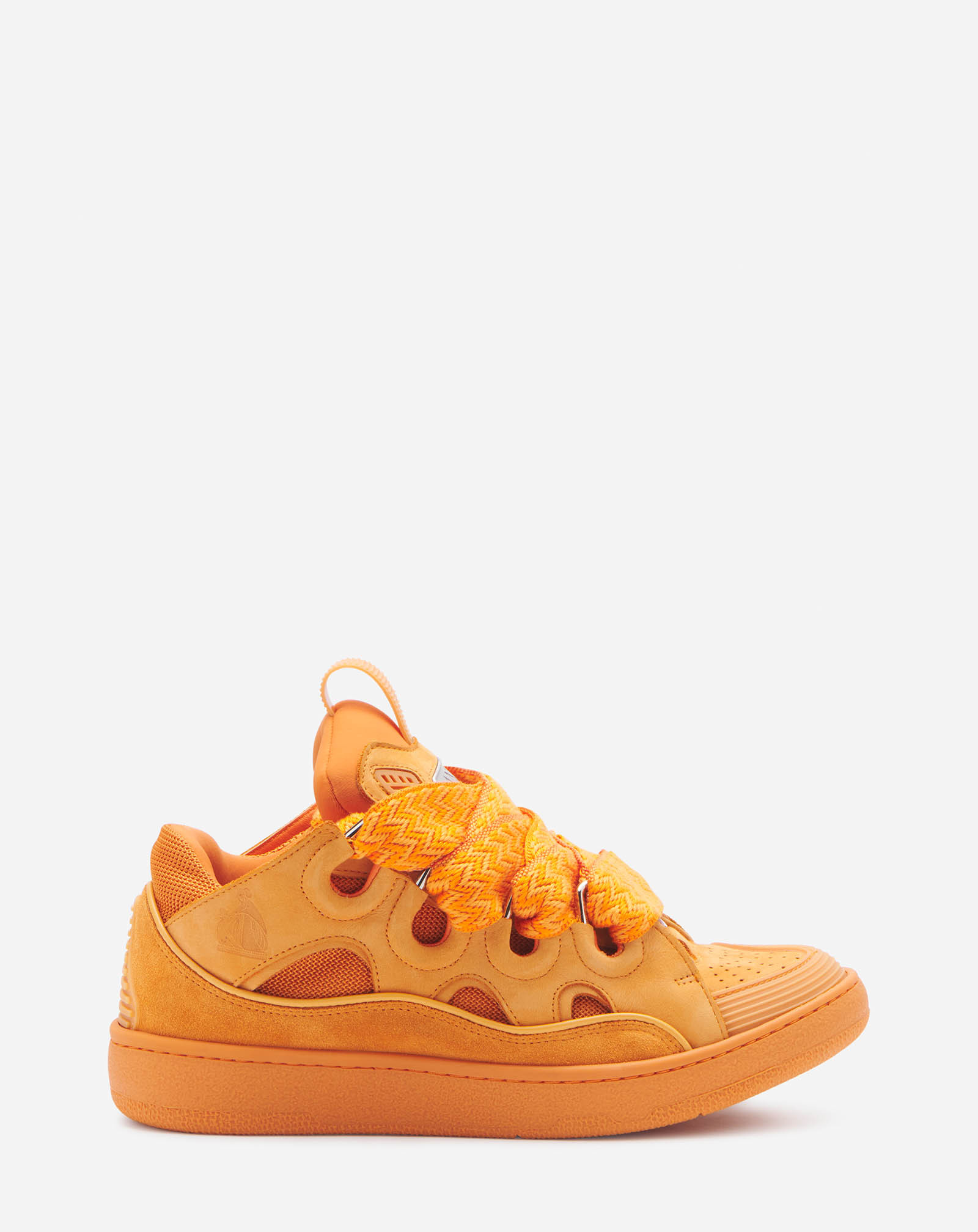 Leather Curb Sneakers | Lanvin