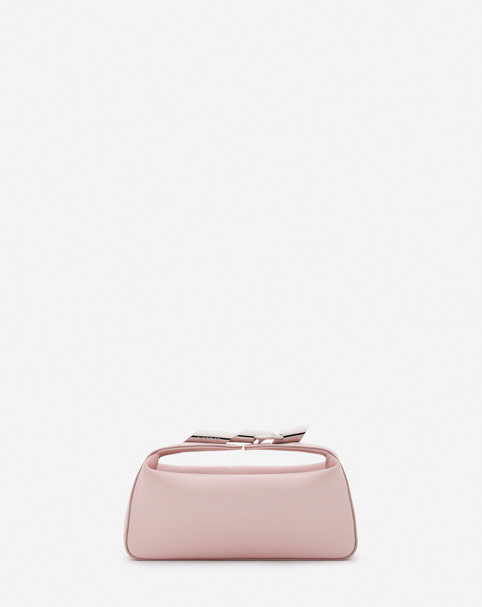 Lanvin Sac Pochette Haute Sequence En Cuir Pour Femme In Pink