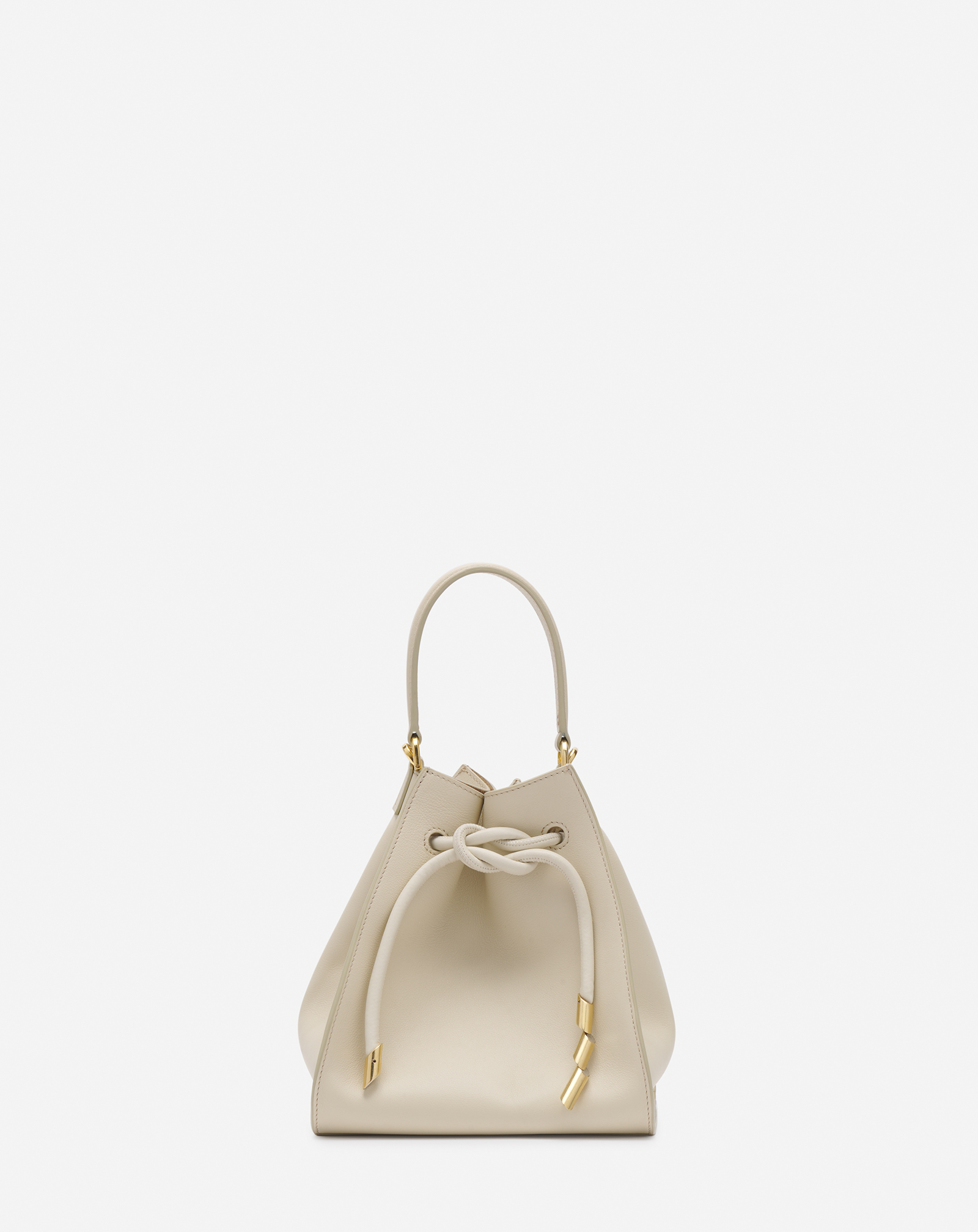 Lanvin Small Leather Sequence By  Handbag For Women In Gold