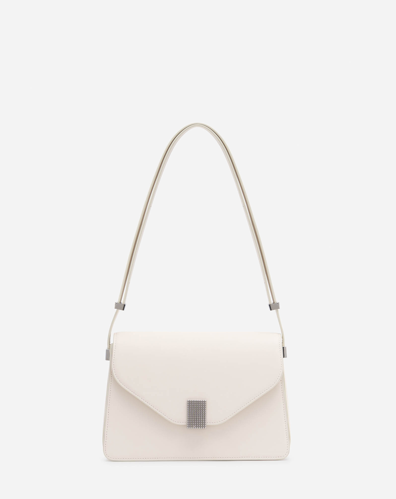 Lanvin Concerto Sm Leather Bag For Women In Neutral