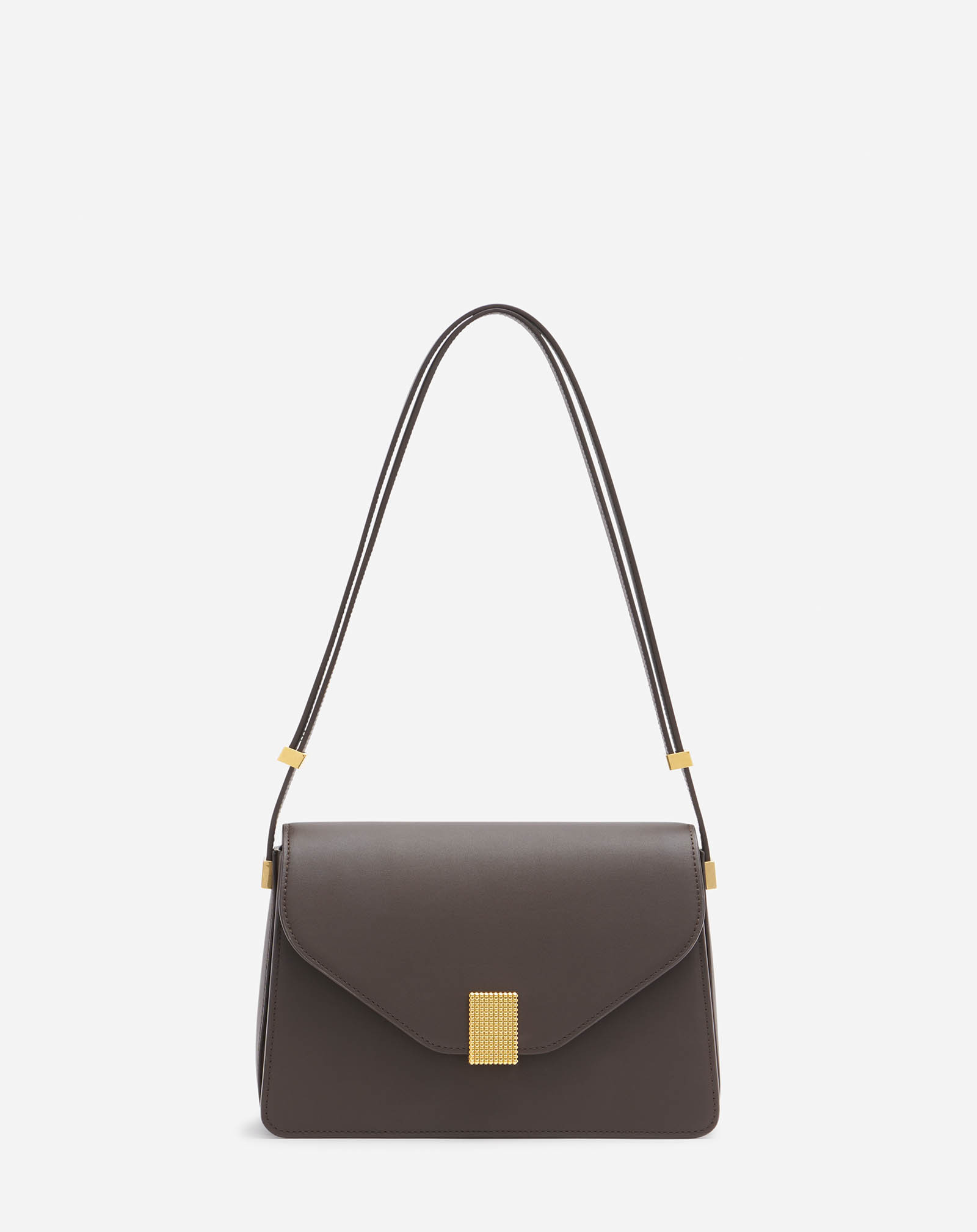 Lanvin Concerto Sm Leather Bag For Women In Brown
