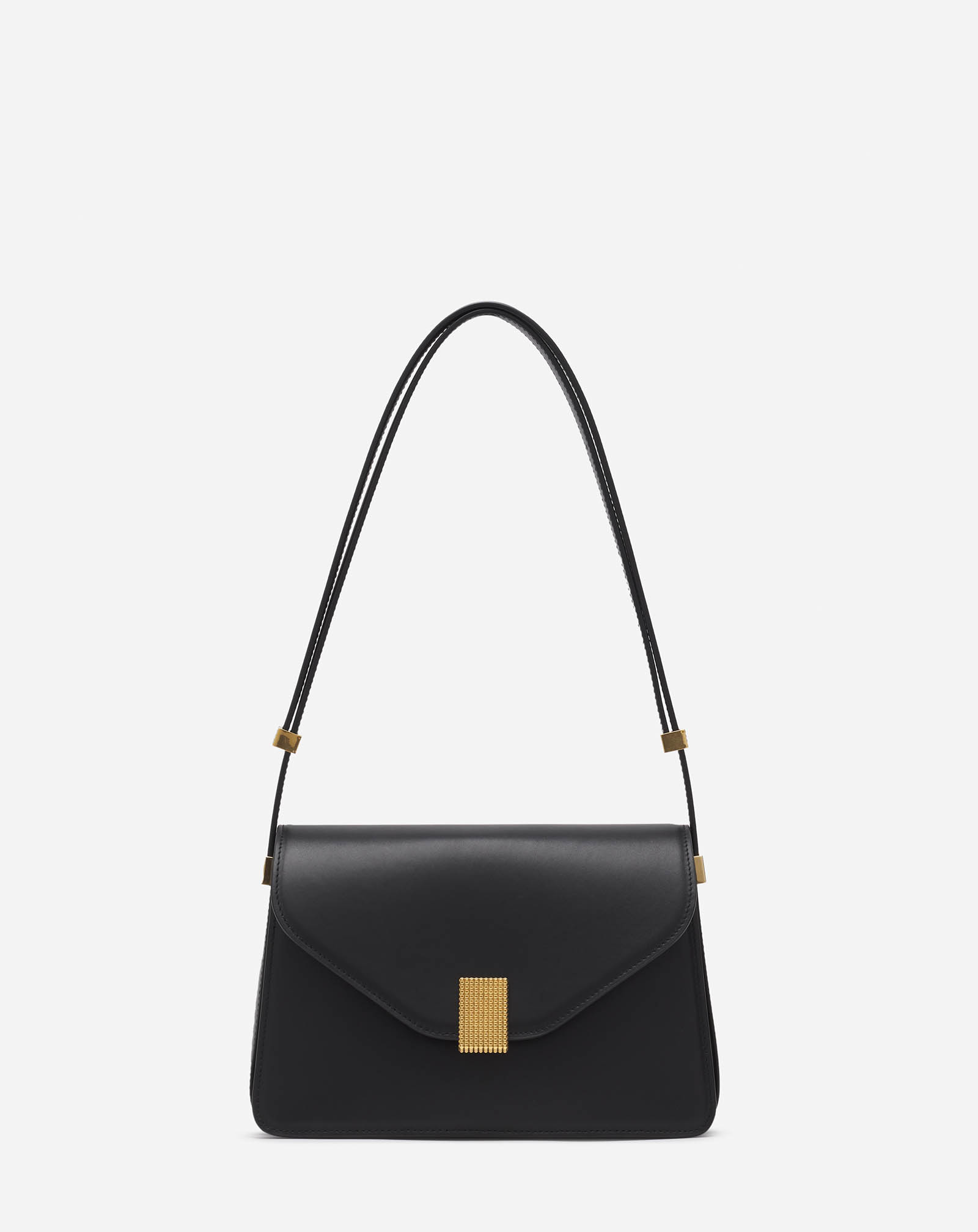 Lanvin Concerto Pm Leather Bag For Women In Black