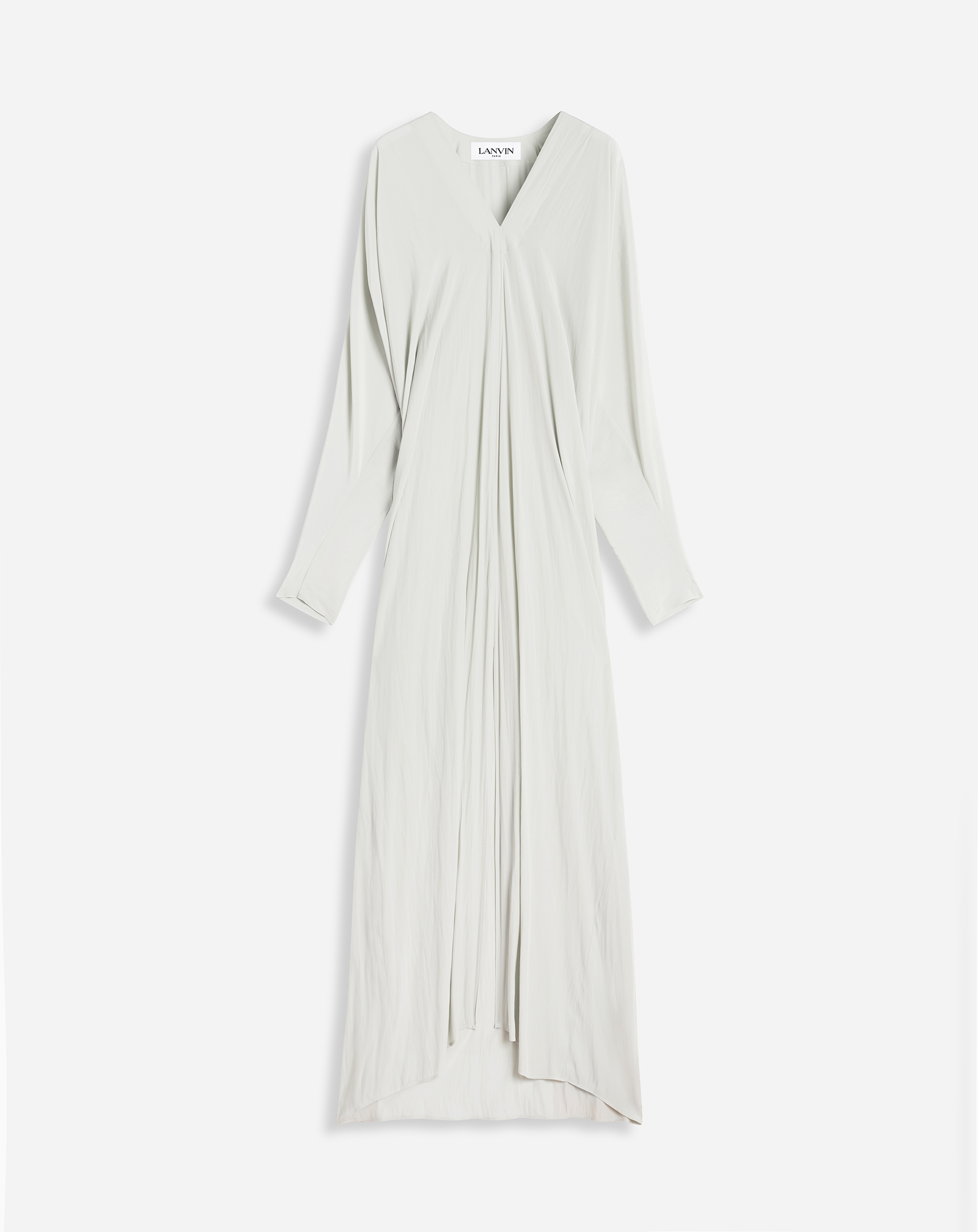 Shop Lanvin Robe Caftan Pour Femme In Sauge