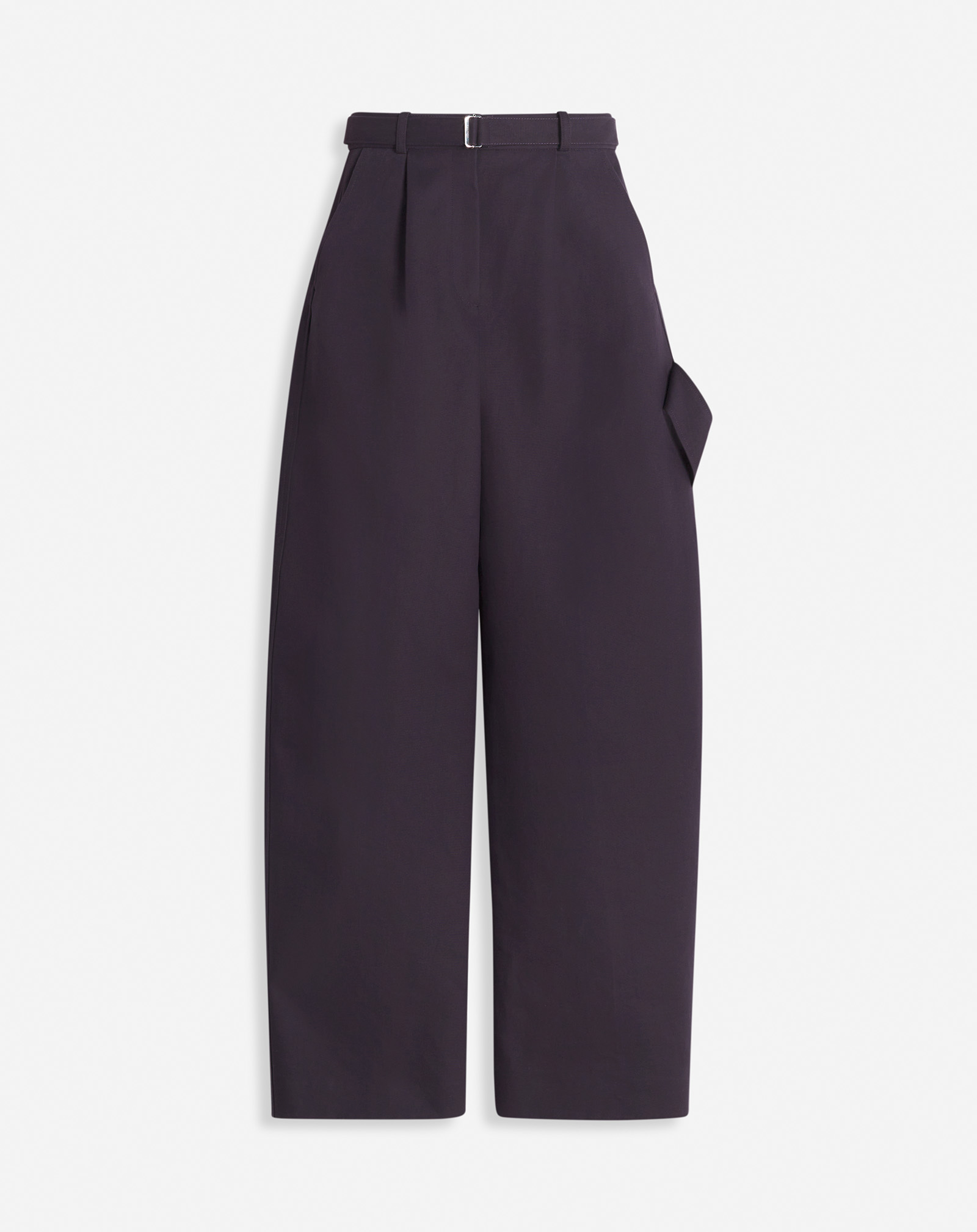 Shop Lanvin Pantalon Ballon Pour Femme In Encre Japonaise